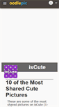 Mobile Screenshot of i.iscute.com